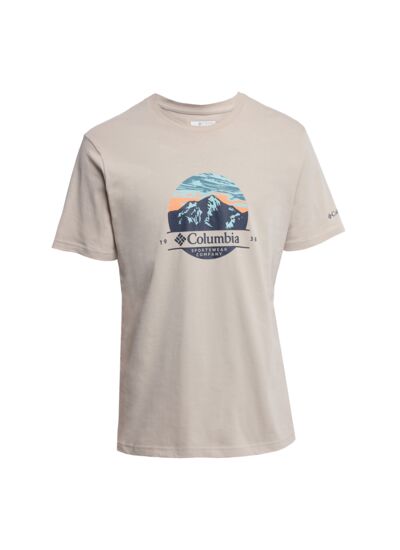 M Timberview Trail FS Logo Tee Beige