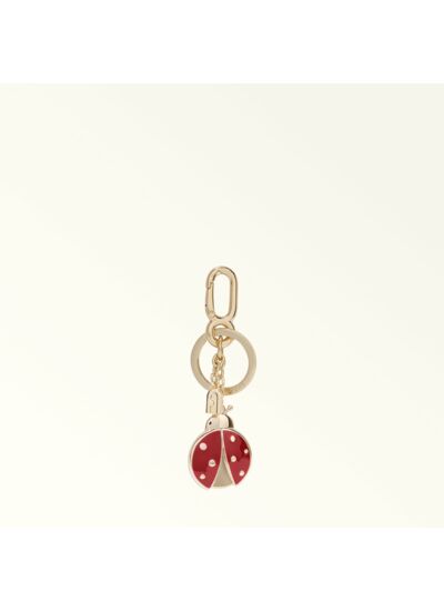 CLASSIC LADYBUG KEYRING - METALLO+SMALTO