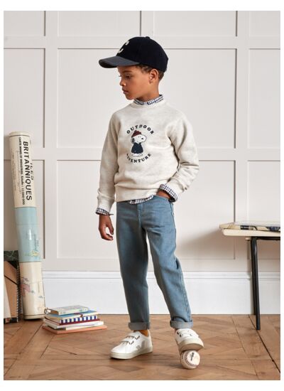 PULL COL ROND SNOOPY