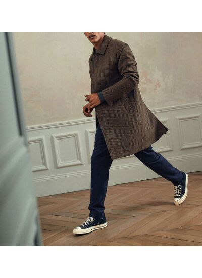 Manteau Oleg Rouille/Navy