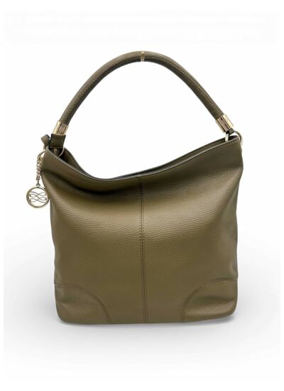 French De Lancel - Hobo Zippe - Kaki