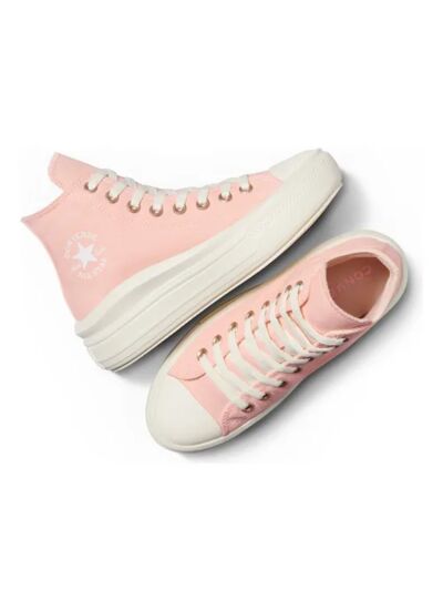 Chuck Taylor All Star Move Hi Soft Peach/White/Egret