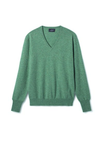 Pull col V classique - Homme - FEUILLE