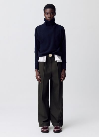 Claudie pierlot Pantalon large tailleur