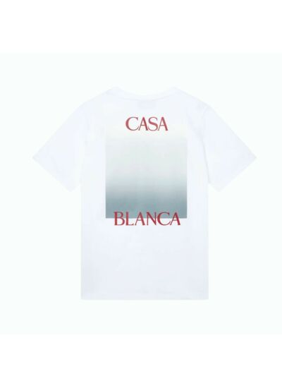 Casablanca T-shirt Gradient Casa Blanc