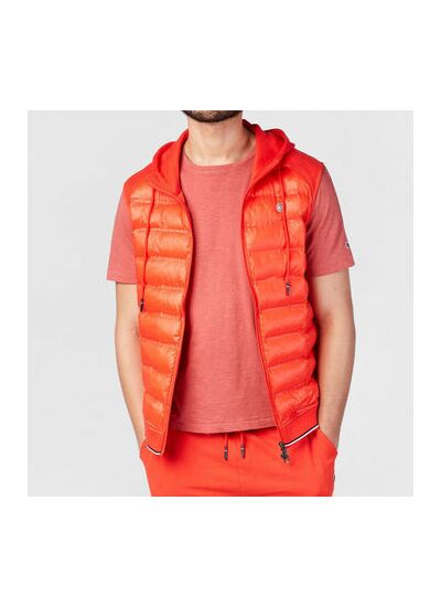 Doudoune sans manches orange PLAY