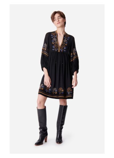 Robe Takis En Lyocell Et Coton