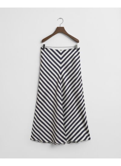 CHEVRON STRIPED SKIRT