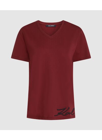 SIGNATURE EDGE V-NECK T-SHIRT