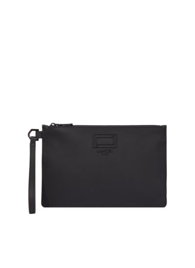 Victor de Lancel - Pochette Zippee Ipad Mini Avec Dragonne - Noir