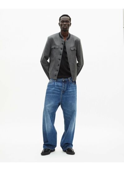 Veste Droite Style Officier