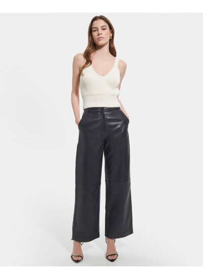 Pull Natura Ecru en Coton