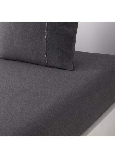 BOSS Home - Drap housse en coton modal ecru, Boss Sense