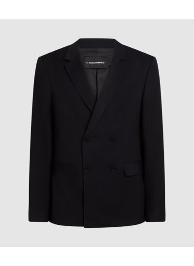 PINSTRIPE TAILORED BLAZER