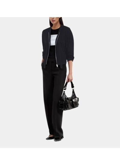 Cardigan En Laine Noir Femme