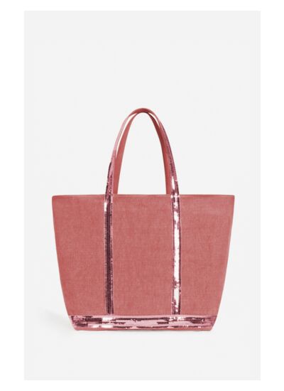 Cabas L En Lin En Viscose Et Polyester