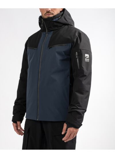 Veste de ski color-block homme