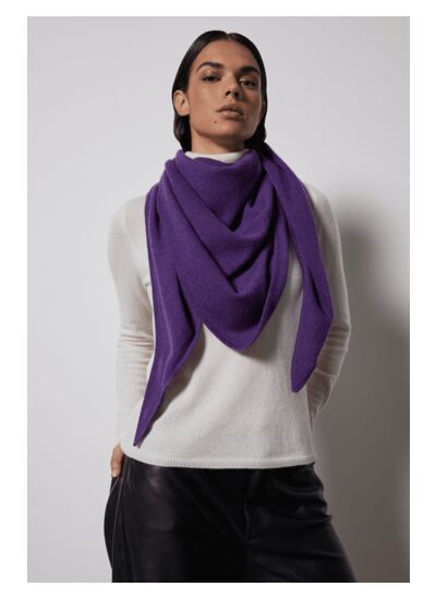 Écharpe cachemire Eleonore AMETHYSTE