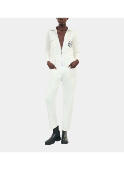 Combinaison The Kooples X Carolina Ritzler Écrue En Coton Femme