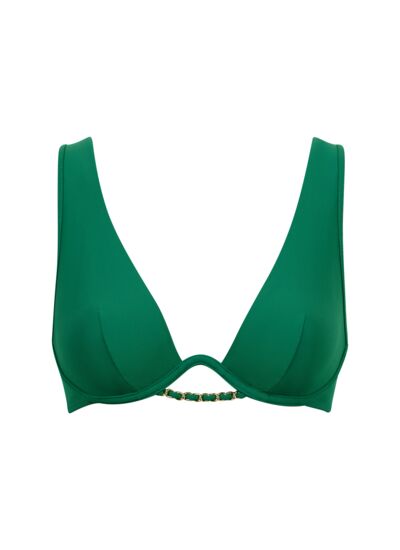 haut de maillot de bain Triangle mono-armature Sparkling Treasure