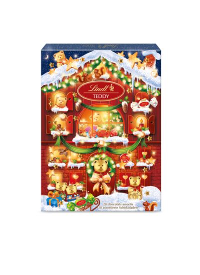 CALENDRIER DE L'AVENT TEDDY 170G