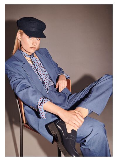 Veste Viggo-Bleu en Polyester