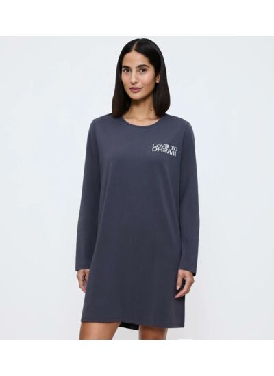 Chemise de nuit manche longue