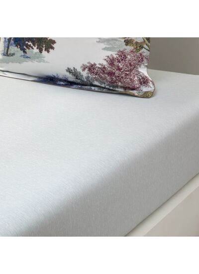 Yves Delorme - Drap housse en batiste de coton multicouleurs, Parc