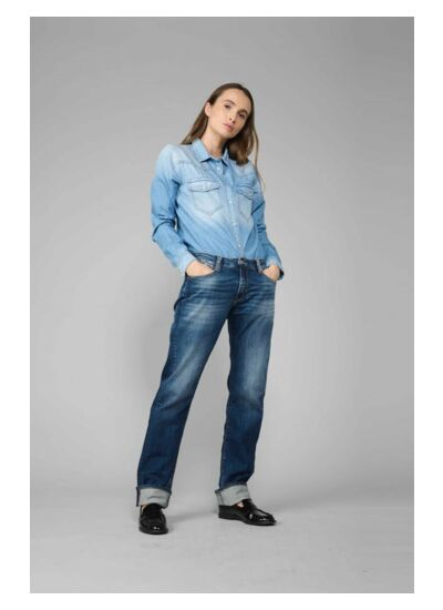 Jeans loose, large 200/50 boyfit, 7/8ème