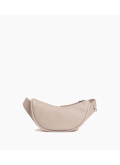 Sac banane Noah en cuir grain buffle et cuir lisse