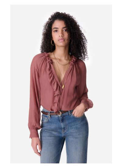 Blouse Eileen En Viscose Mélangée