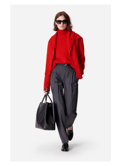 Pantalon Dude En Laine Mélangée