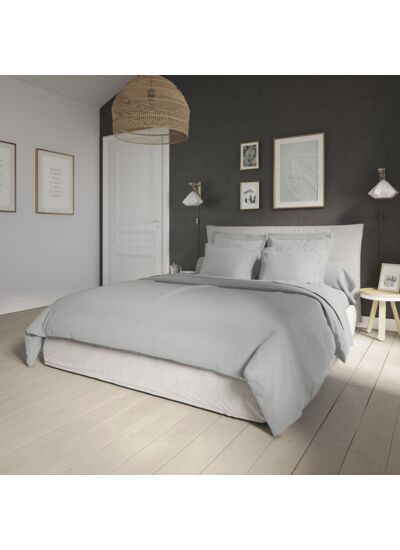 Housse de couette Influence Percale Pierre