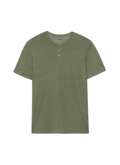 T-Shirt Lino T-Shirt Col Tunisien Lin