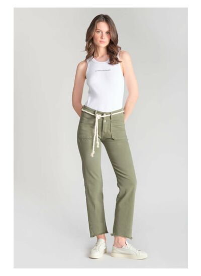 Jeans droite pricilia, 7/8ème