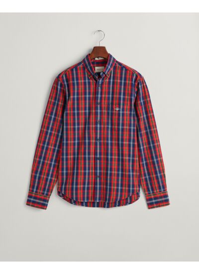 Regular Fit Checked Archive Poplin