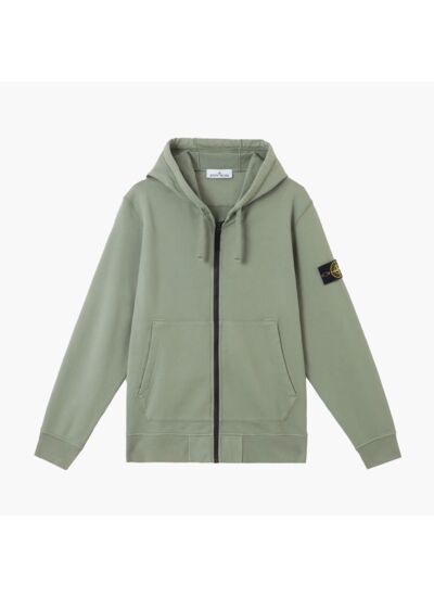 Stone Island Hoodie Zip Vert