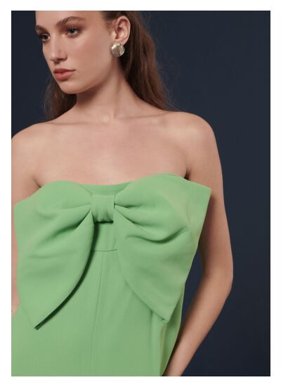 Combinaison Coeur-Vert en Polyester