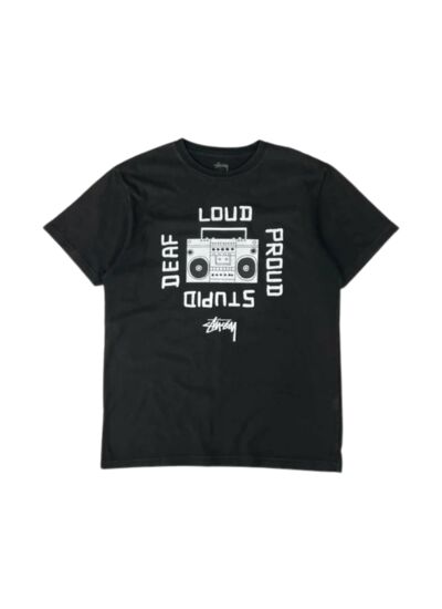 Stussy T-Shirt - Loud Stupid - Noir