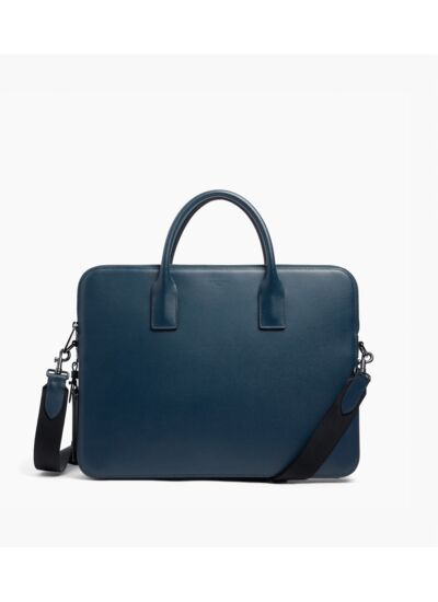 Porte document slim 15" Emile en cuir liégé