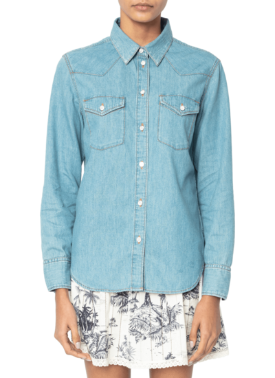Zadig&Voltaire Thelma denim eco bijoux
