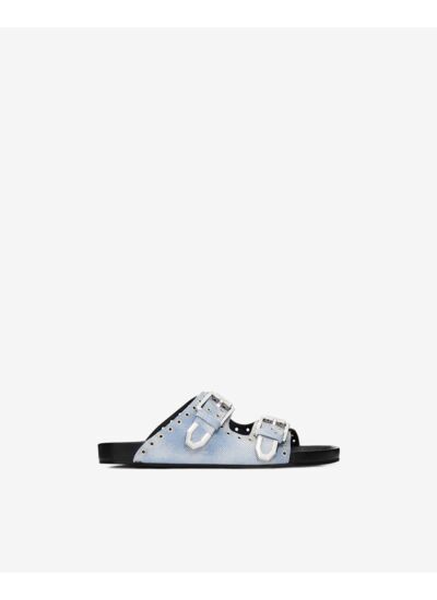 Mules Plates À Œillets