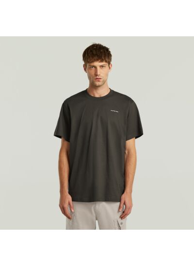 T-shirt Chest Logo Loose