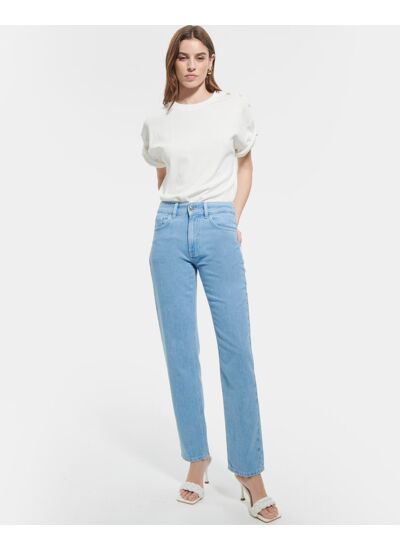 Jean Jayce Baby blue en Coton