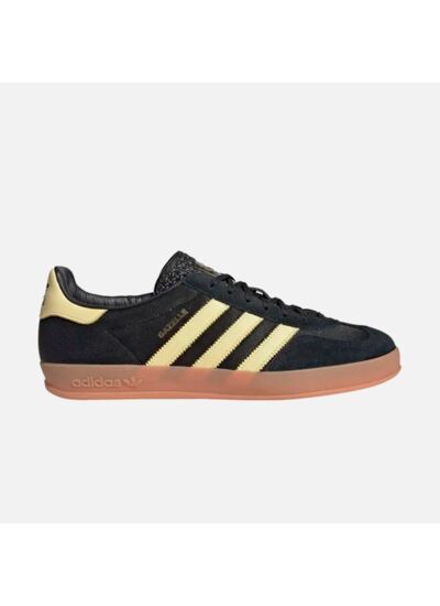 Adidas Gazelle Indoor Black Almost Yellow Gum