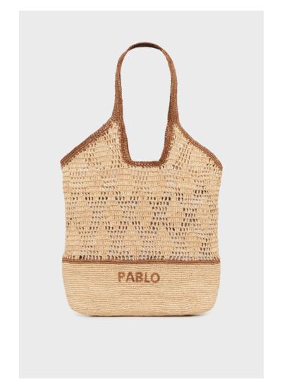 Sac Jade En Raphia Jade