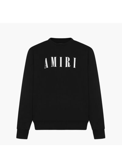 Amiri Sweatshirt - Logo Iconique - Black