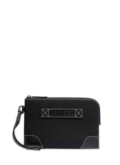 Escapade de Lancel - Pochette Zippee S Avec Dragonne - Noir