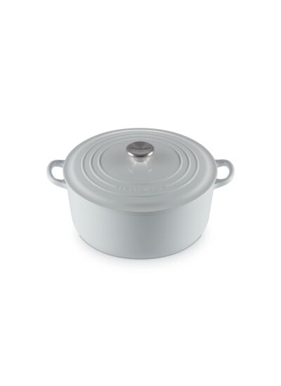 Cocotte ronde 28cm en fonte émaillée vapeur
