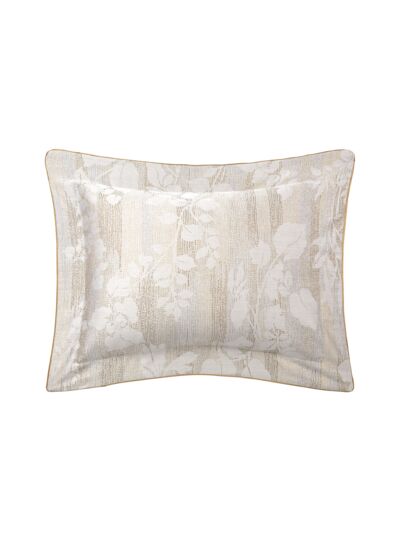 Yves Delorme - Taie d'oreiller en satin beige, Nymphes